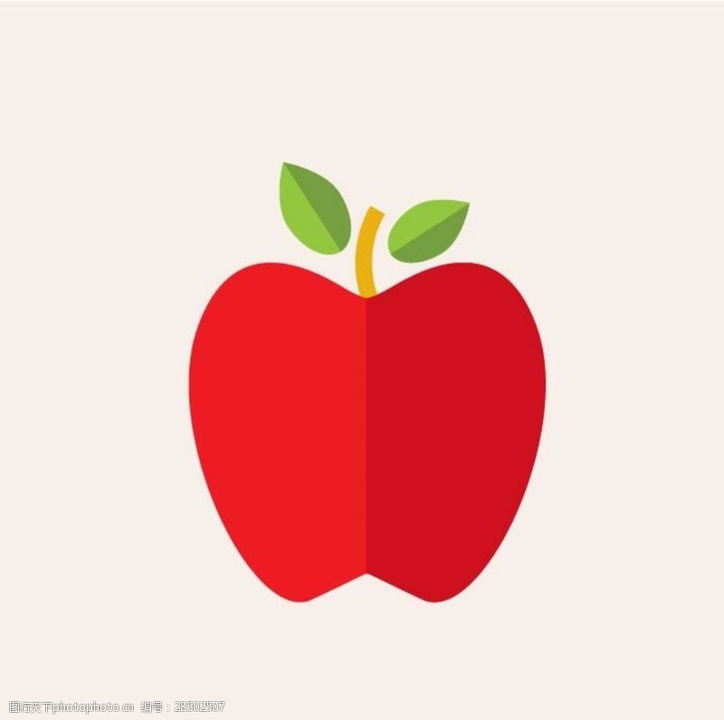 水果蔬菜图标美食卡通苹果