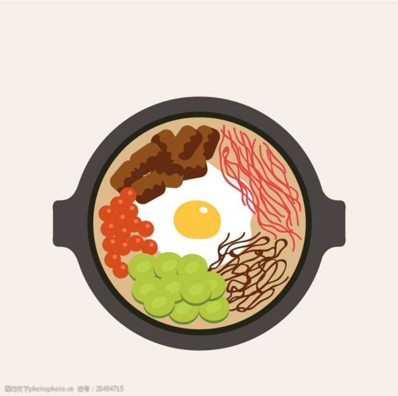 日本美食卡通日韩料理