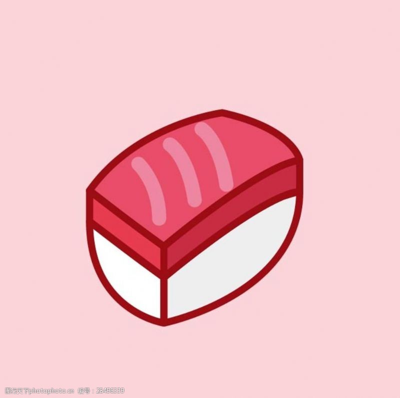 日本美食卡通寿司