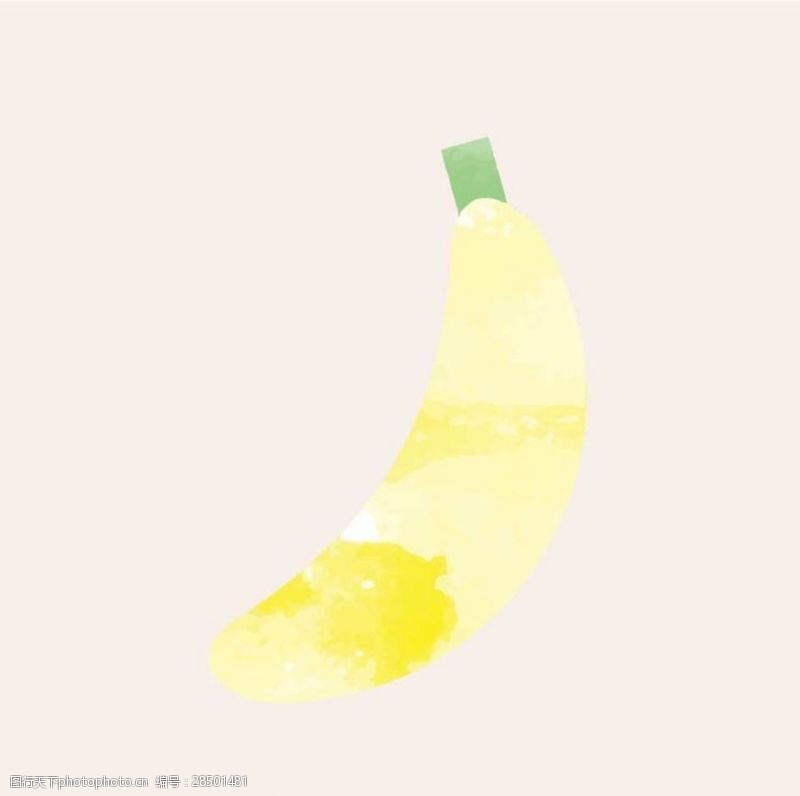 水果蔬菜图标美食卡通香蕉