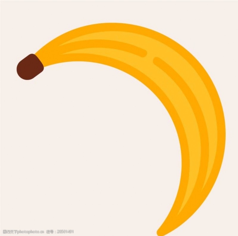 水果蔬菜图标美食卡通香蕉