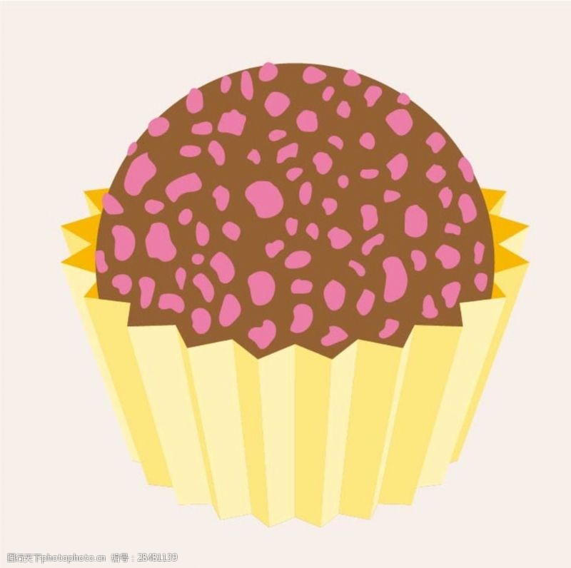 食物图标卡通蛋糕面包