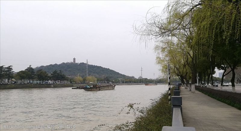 河南京杭大运河无锡段风景