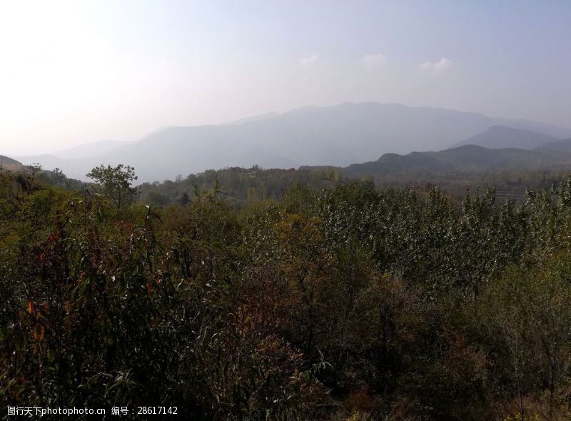 唐山风光嵩山秋色