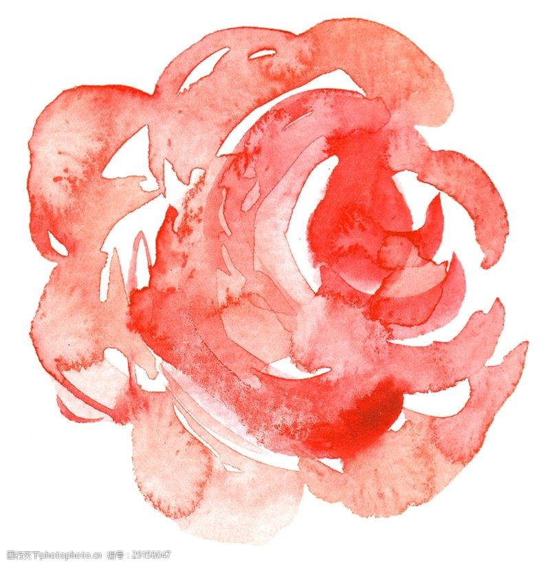 花束装饰红叶花蕊卡通透明素材