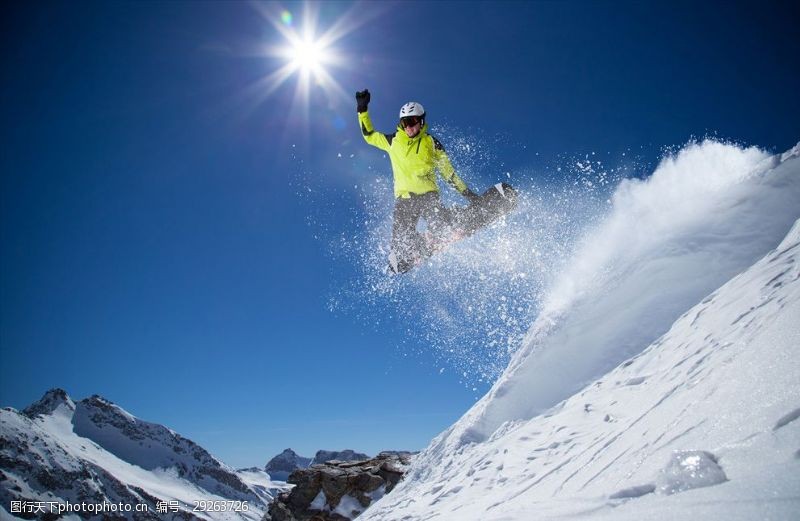 滑雪活动摄影冬季滑雪