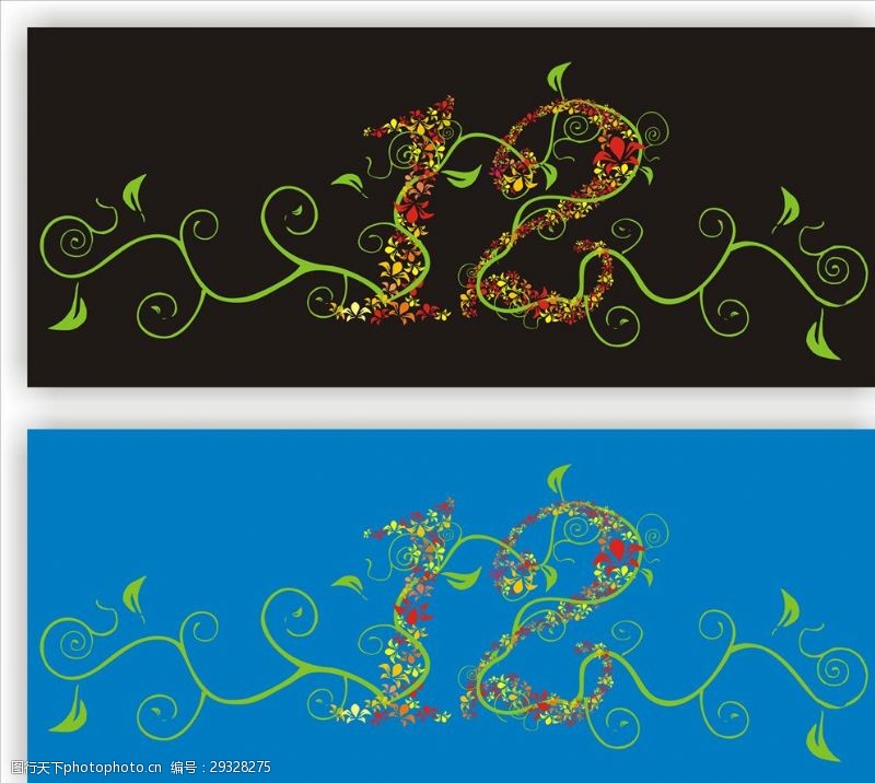 花边花纹数字图片免费下载 花边花纹数字素材 花边花纹数字模板 图行天下素材网