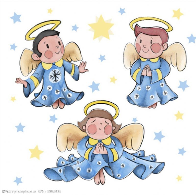 小神童卡通天使