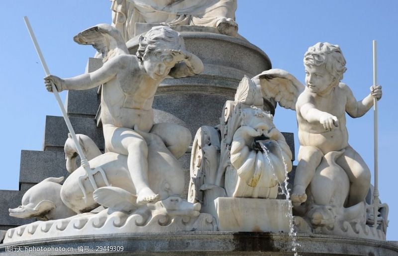 雕塑喷泉维也纳