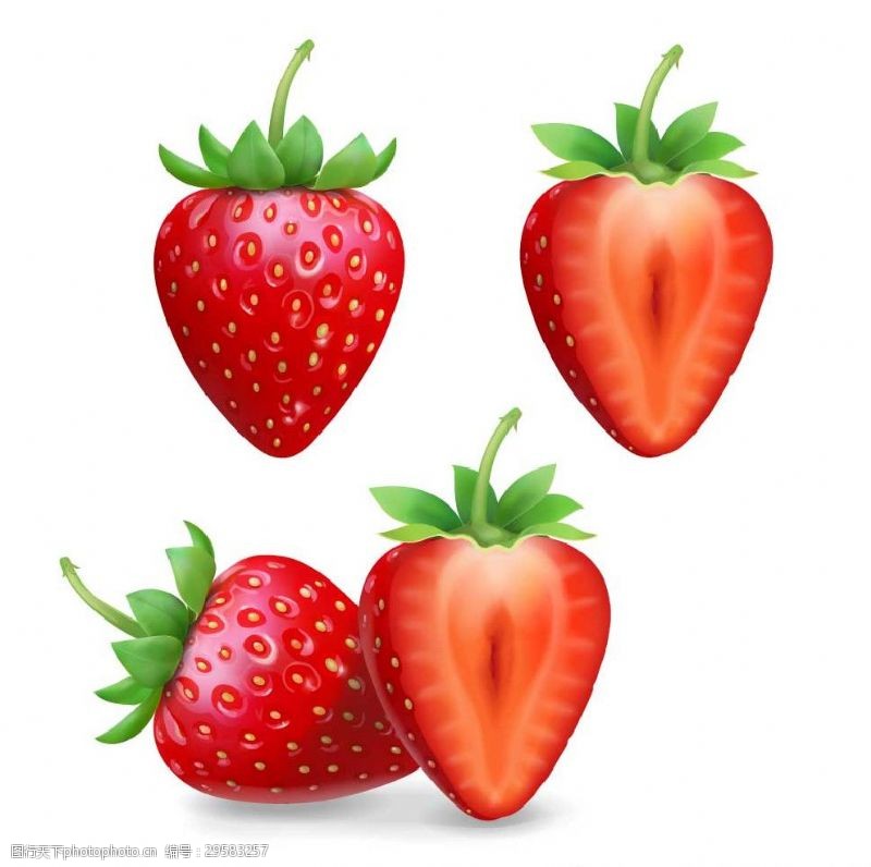 各类水果草莓