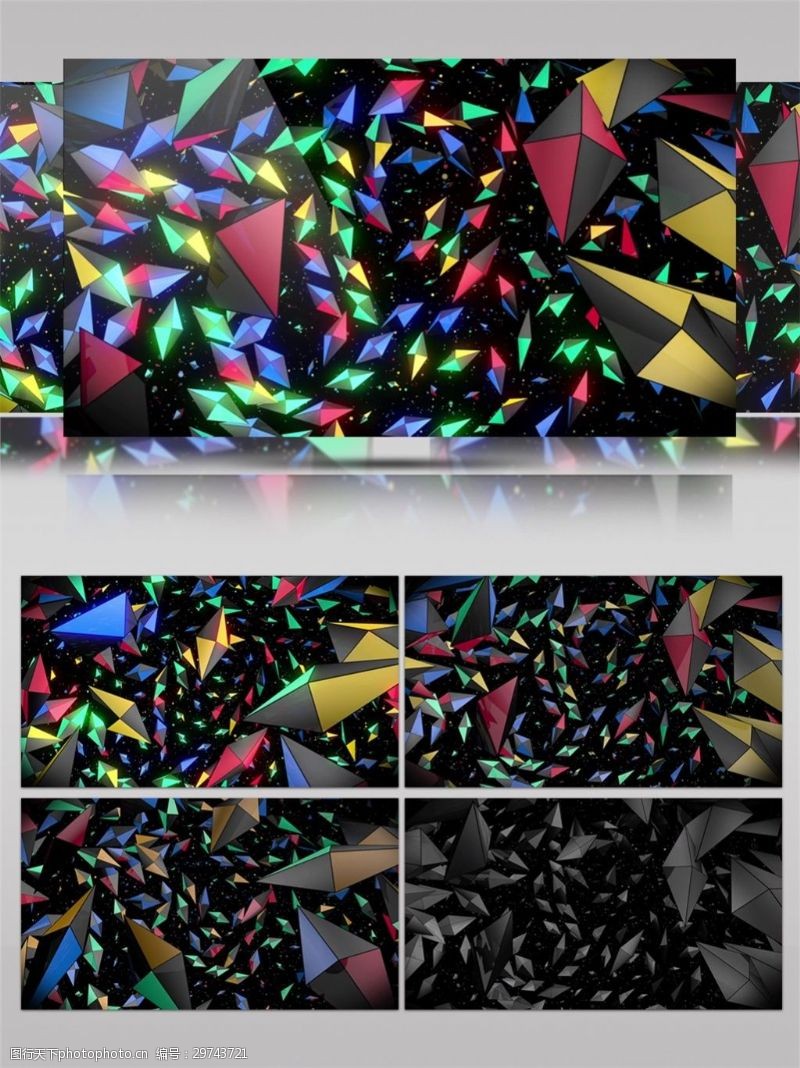 动态壁纸手机壁纸彩色梦幻光斑动态视频素材