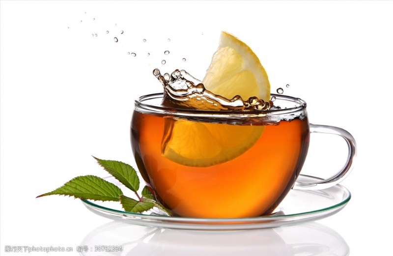 水果茶饮品柠檬红茶