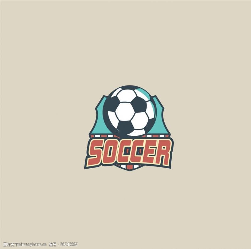 足球运动运动logo