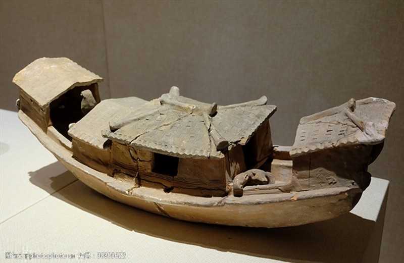 肇庆陶船模型