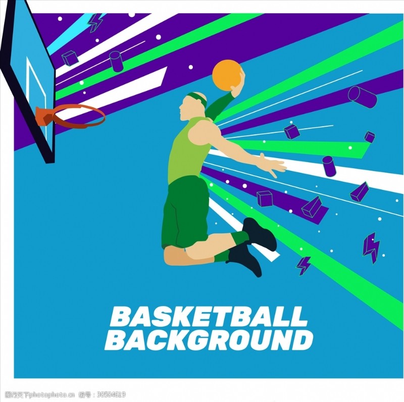 运动会广告篮球相关