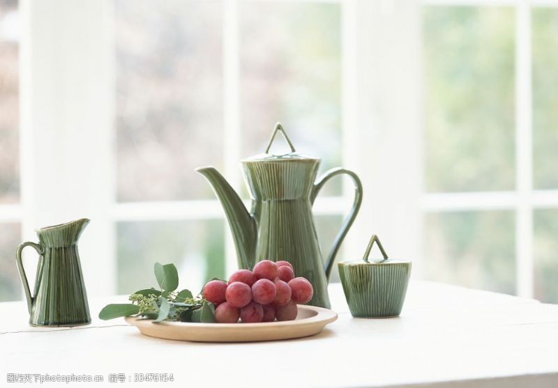 陶瓷碗室内植物水果
