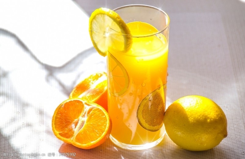 创意果蔬橙汁