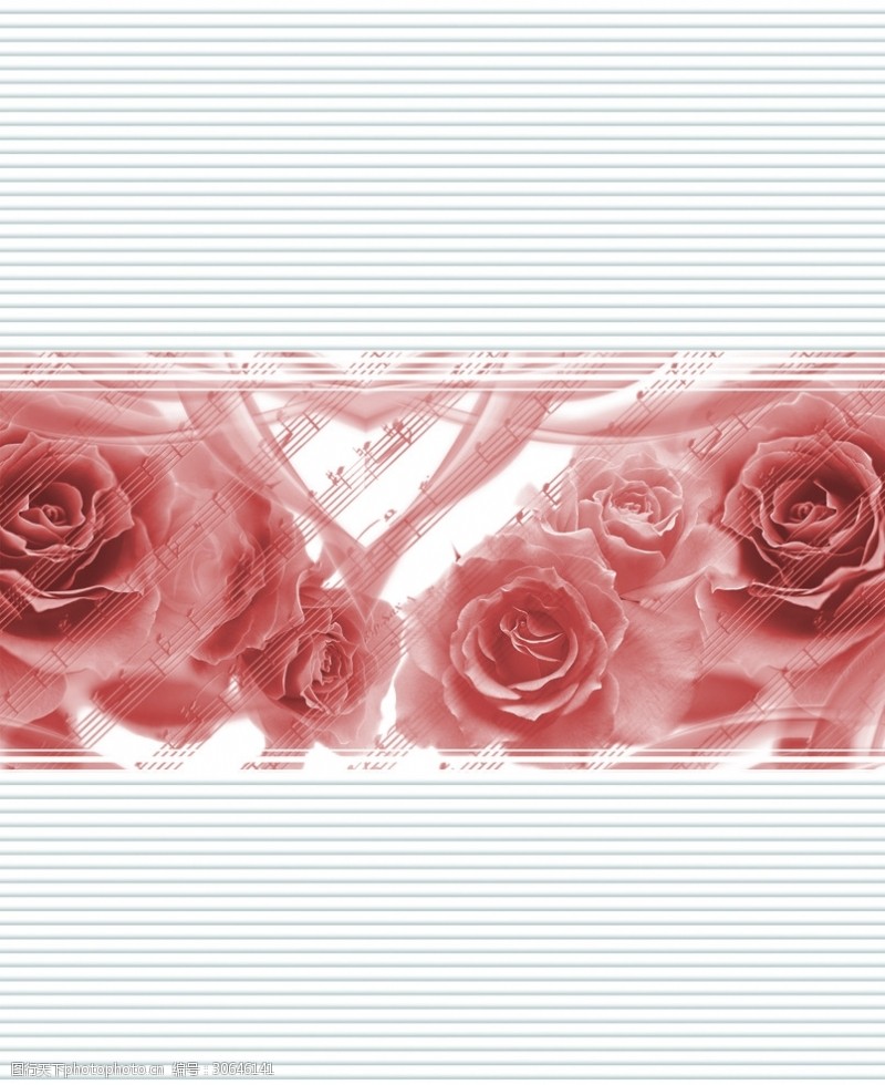装修装饰图案玫瑰花