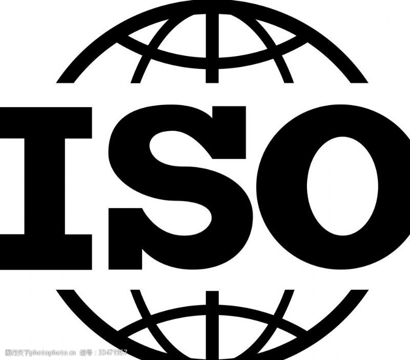 ISO质量认证矢量图