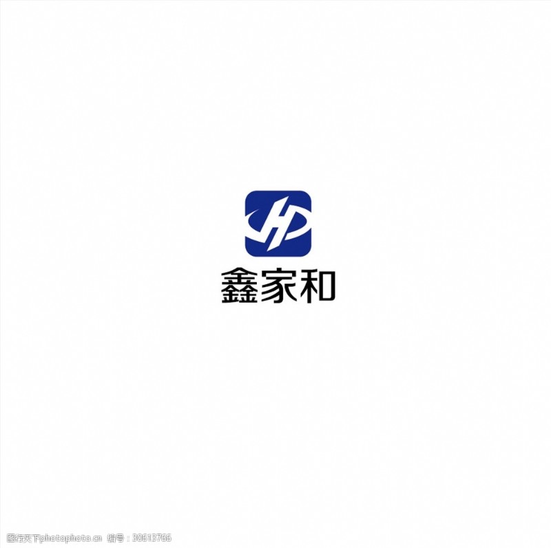 hp图标科技LOGO设计