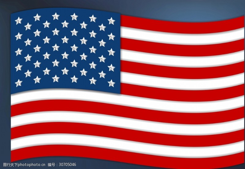 美元符号美国国旗