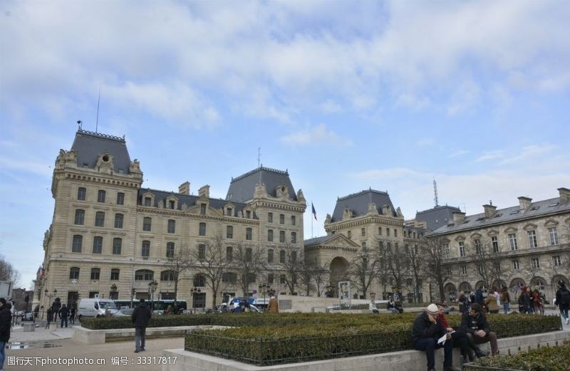 欧洲之旅巴黎圣母院广场