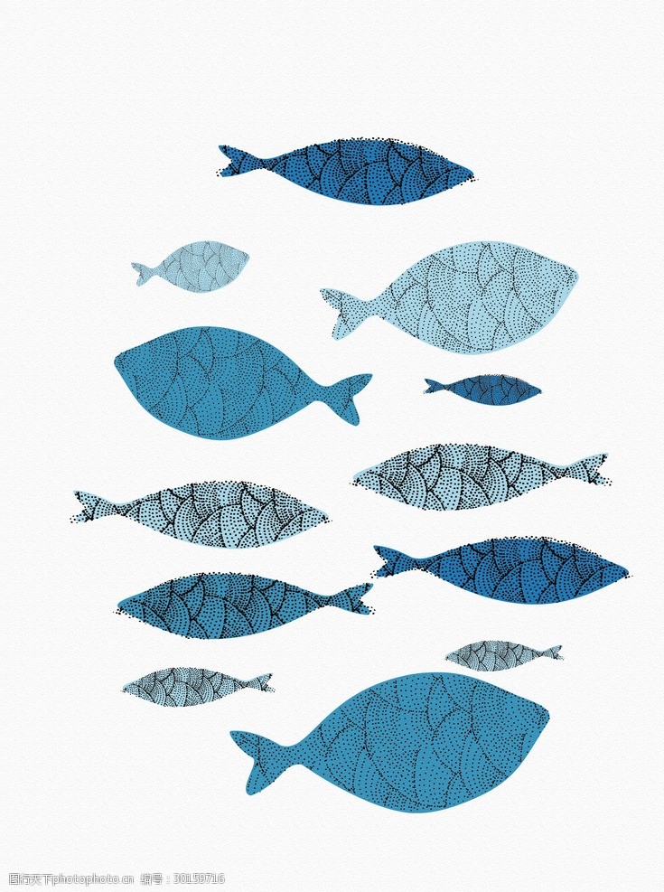 北欧鱼图片免费下载 北欧鱼素材 北欧鱼模板 图行天下素材网