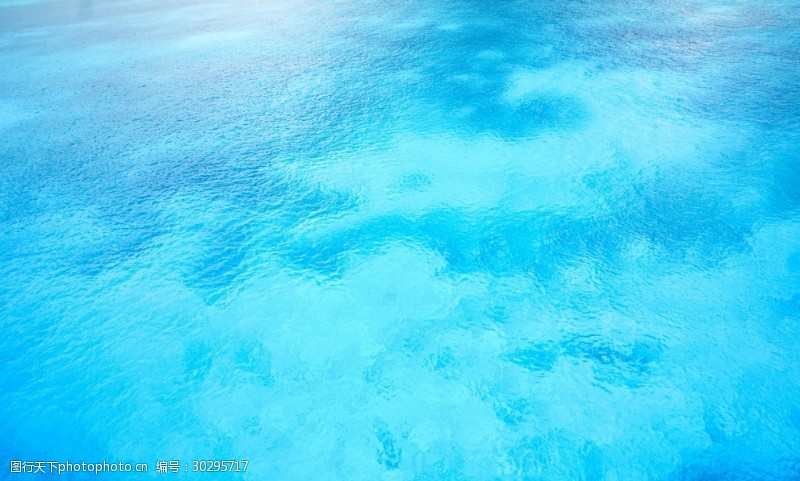 水加热海加勒比海背景蓝色