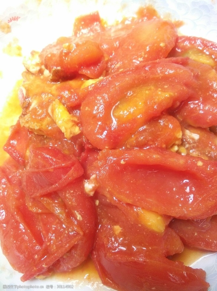 西红柿炒蛋炒西红柿