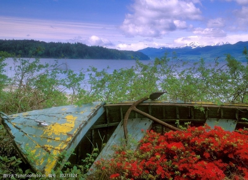 美丽湖泊景色自然风光图片湖泊山水