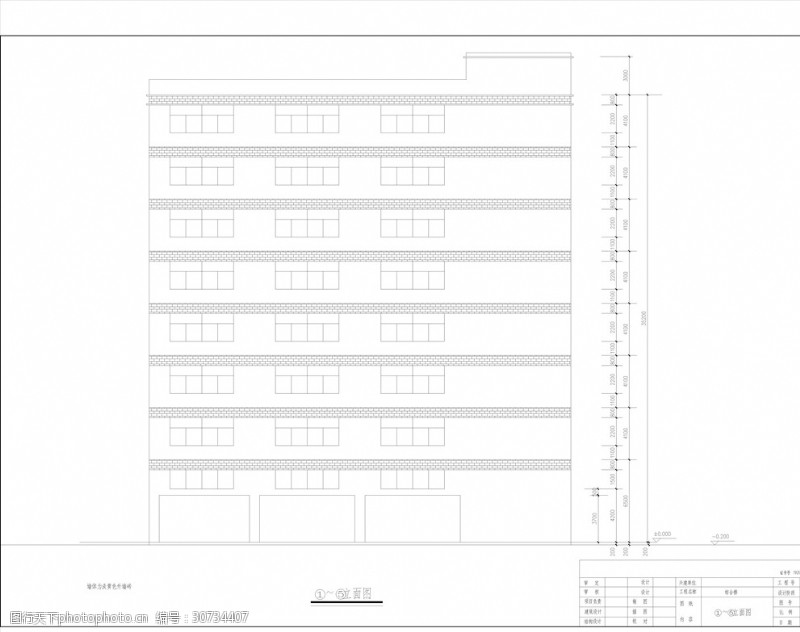 工厂平面布置图厂房住宅CAD建筑结构施工图