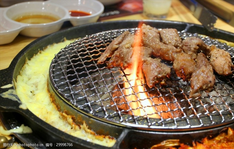 火腿香肠韩式烧烤