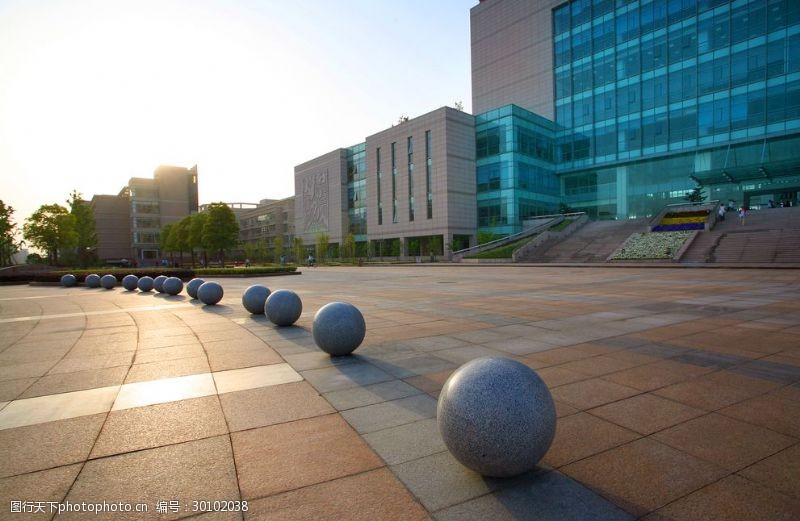 浙江财经大学摄影校园风景