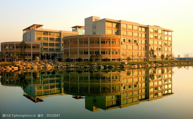 浙江财经大学摄影校园风景