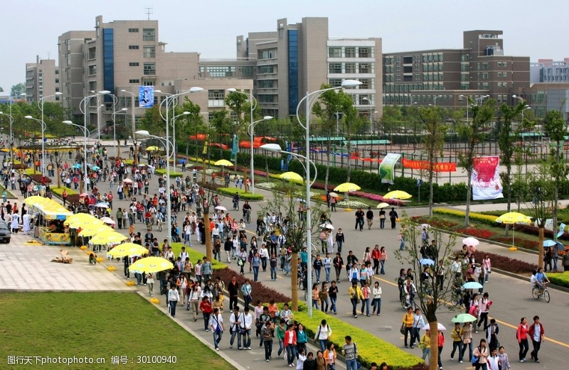 浙江财经大学摄影校园风景