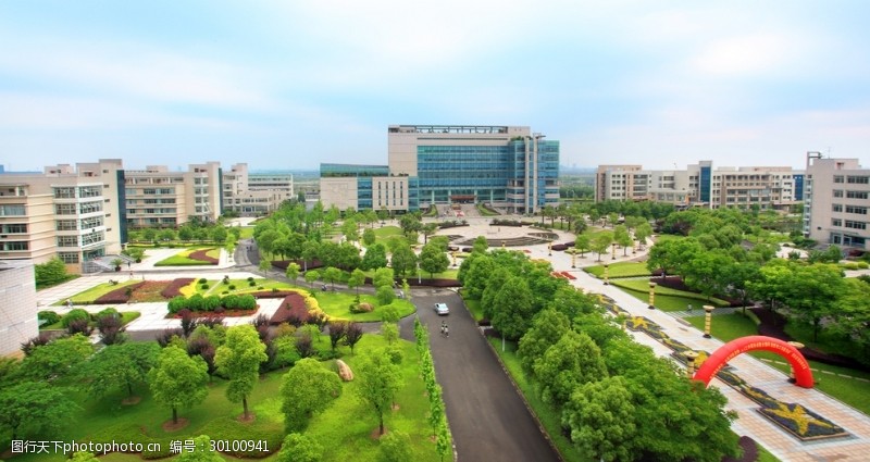 浙江财经大学摄影校园风景