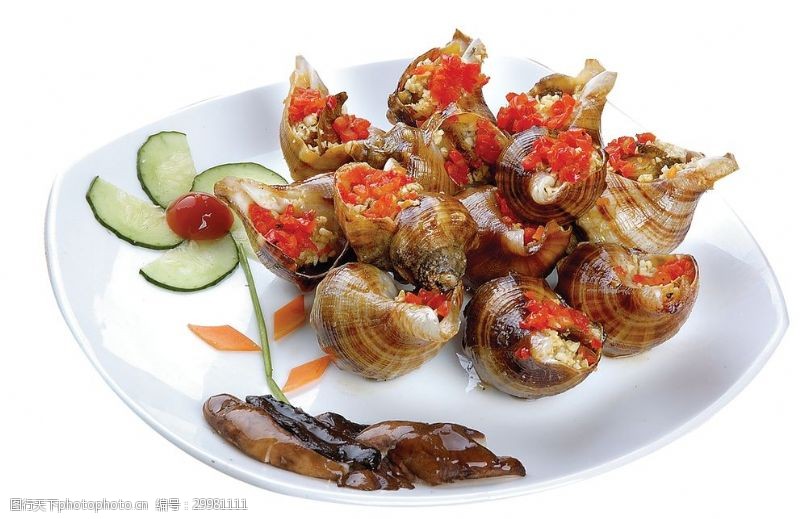 卤菜海螺
