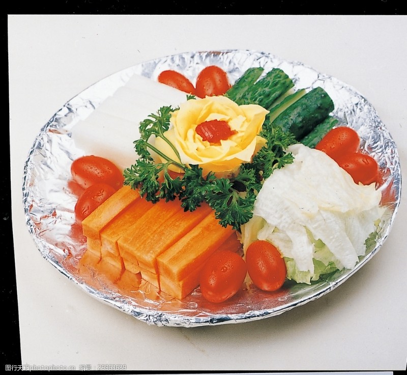 蔬菜饭店蔬菜拼盘